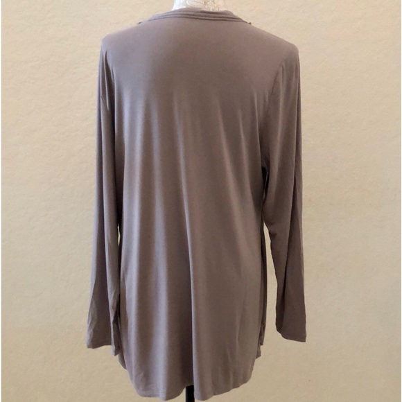 Soft Surroundings double layer front sequin holiday tunic - Picture 6 of 8